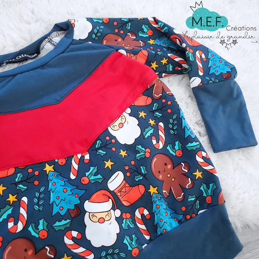 Sweater Noël pour garçon et fillette